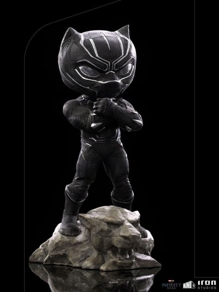 Figura PVC de The Infinity Saga Mini Co. Pantera Negra 15 cm