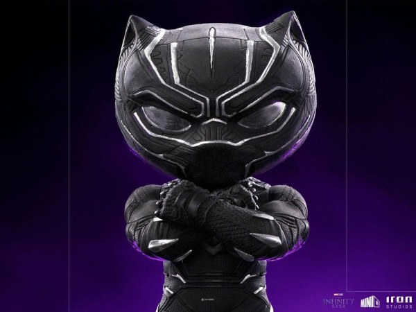 Figura PVC de The Infinity Saga Mini Co. Pantera Negra 15 cm