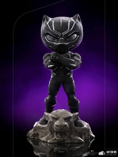 Figura PVC de The Infinity Saga Mini Co. Pantera Negra 15 cm