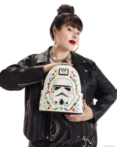 MINI MOCHILA STORMTROOPER HOLIDAY - LOUNGEFLY STAR WARS