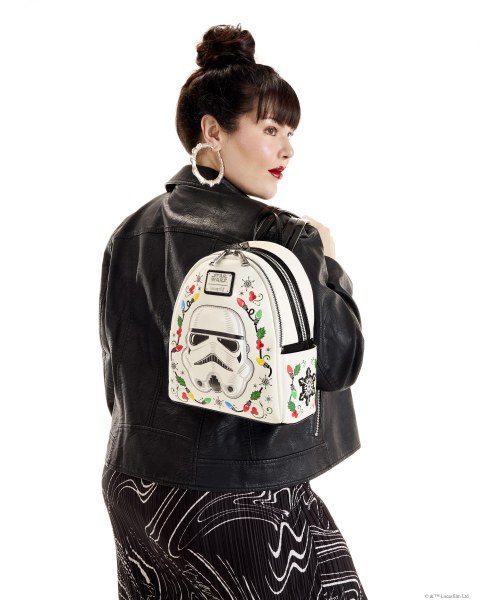 MINI MOCHILA STORMTROOPER HOLIDAY - LOUNGEFLY STAR WARS