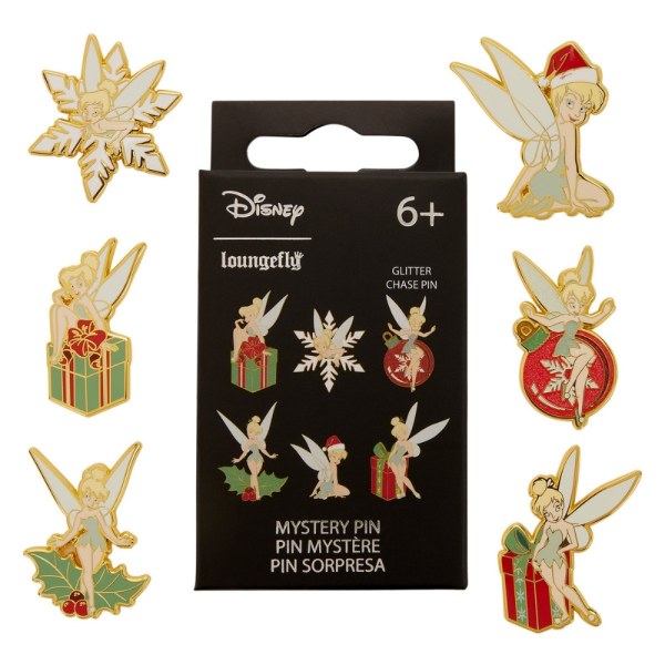 PIN CAJA MISTERIO CAMPANILLA HOLIDAY - DISNEY LOUNGEFLY