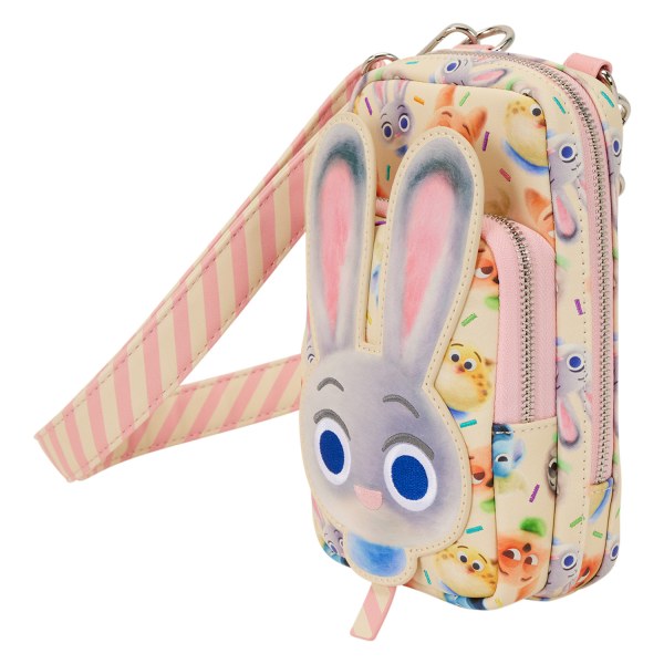 BOLSO BANDOLERA PARA CELULAR CON MONEDERO ZOOTOPIA 2 - DISNEY LOUNGEFLY