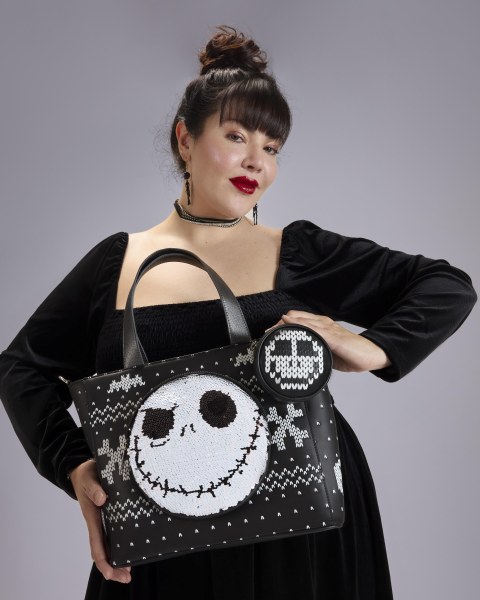 BOLSA TOTE CON MONEDERO JACK - DISNEY LOUNGEFLY PESADILLA ANTES DE NAVIDAD
