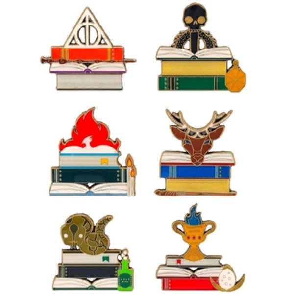 PIN CAJA MISTERIO LIBRO HARRY POTTER - HARRY POTTER LOUNGEFLY