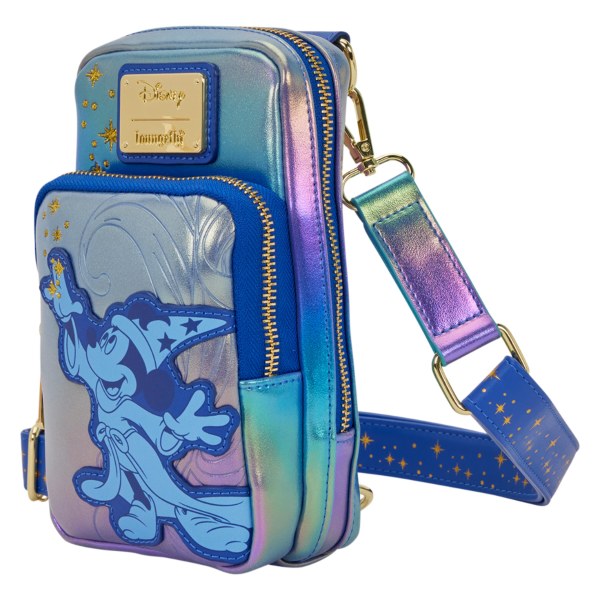 Bolso Bandolera para móvil Fantasia con monedero - DISNEY LOUNGEFLY