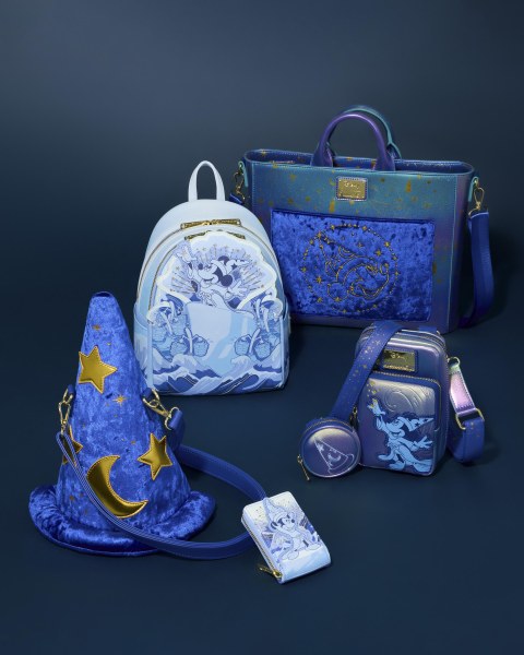 Bolso Bandolera con forma de sombrero de hechicero de Mickey Mouse de Fantasía - DISNEY LOUNGEFLY