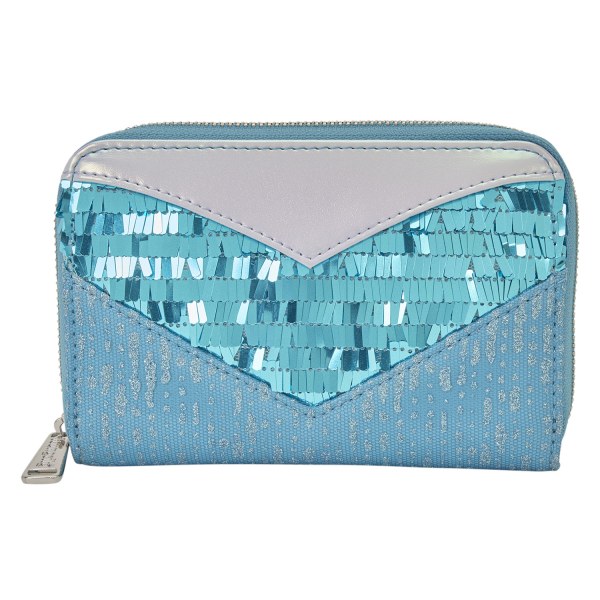 Cartera cosplay con lentejuelas brillantes de la princesa Elsa - Disney Loungefly Frozen