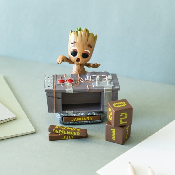 CALENDARIO PERPETUO 3D - MARVEL YO SOY GROOT