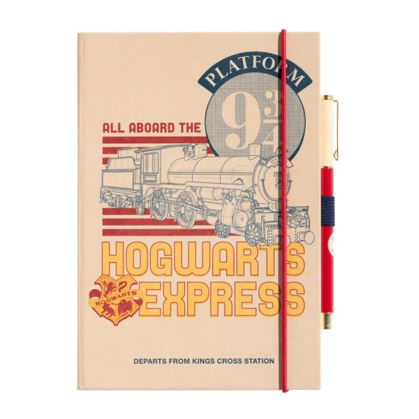 Cuaderno premium 4 con bolígrafo plataforma 9 3/4 - HARRY POTTER