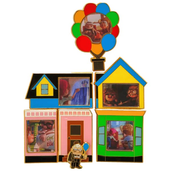 PIN CAJA MISTERIO ROMPECABEZAS LENTICULAR DE UP - LOUNGEFLY PIXAR