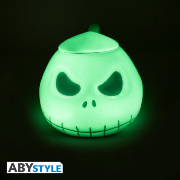 Taza 3D Jack fosforescente - Disney Pesadilla antes de Navidad