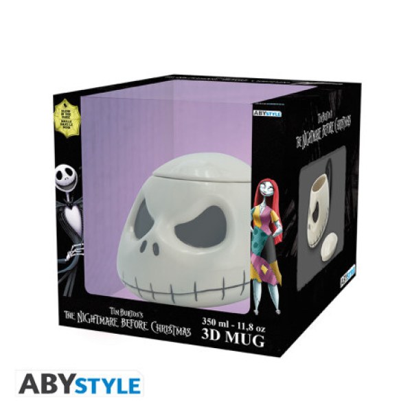 Taza 3D Jack fosforescente - Disney Pesadilla antes de Navidad