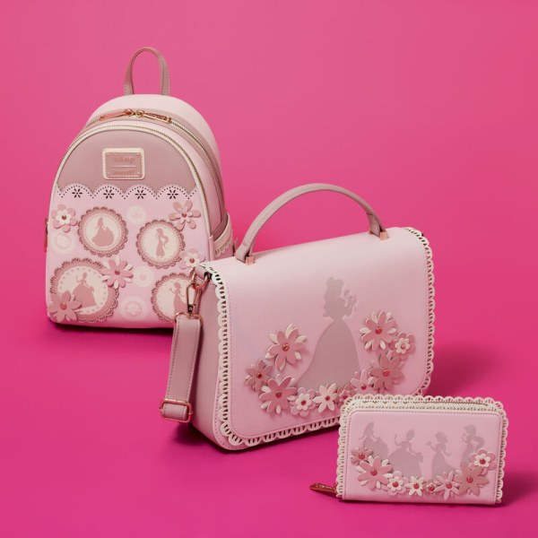 Bolso Bandolera Bella Floral Lace - Disney Loungefly