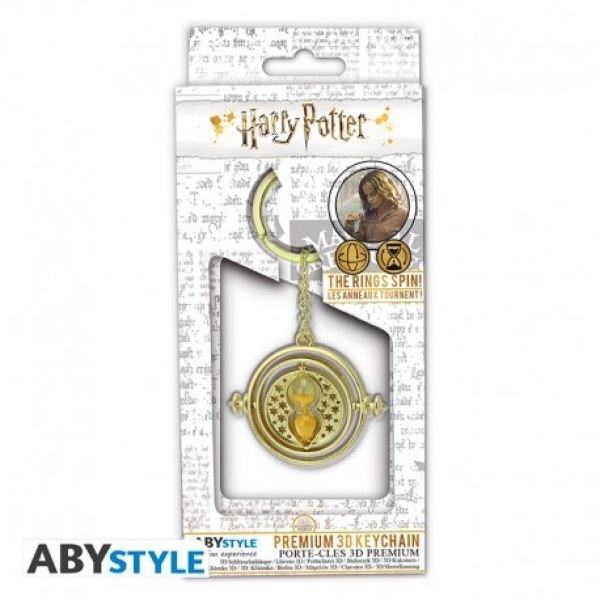 Llavero Premium 3D Giratiempo - Harry Potter