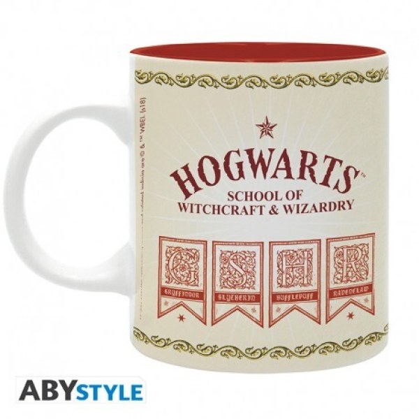 Taza de las Cuatro Casas - Harry Potter