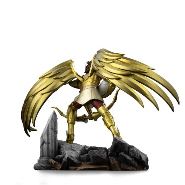 Estatua de los Caballeros del Zodiaco 10 1 Escala Estatua de Sagitario Aiolos 21 cm