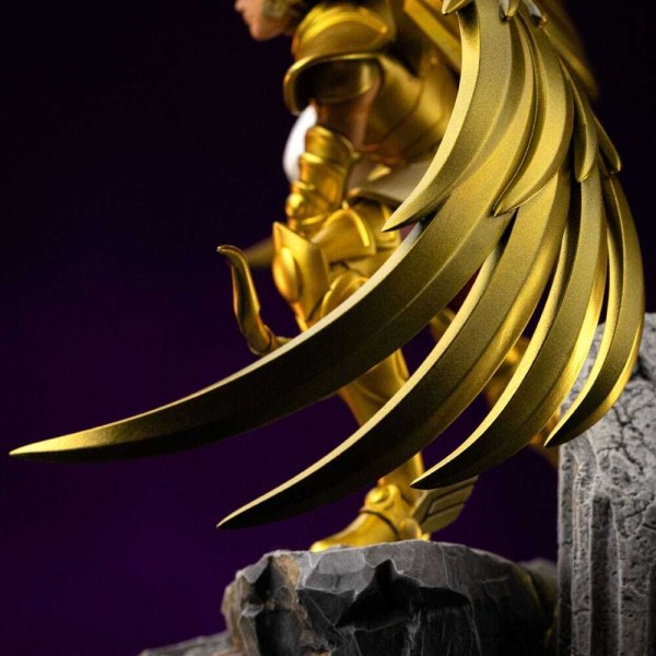 Estatua de los Caballeros del Zodiaco 10 1 Escala Estatua de Sagitario Aiolos 21 cm