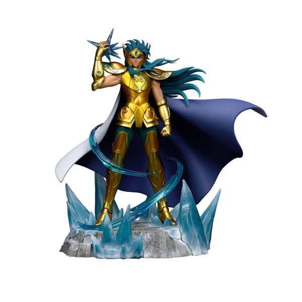 Estatua de los Caballeros del Zodiaco Escala de 10 1 de Acuario 28 cm