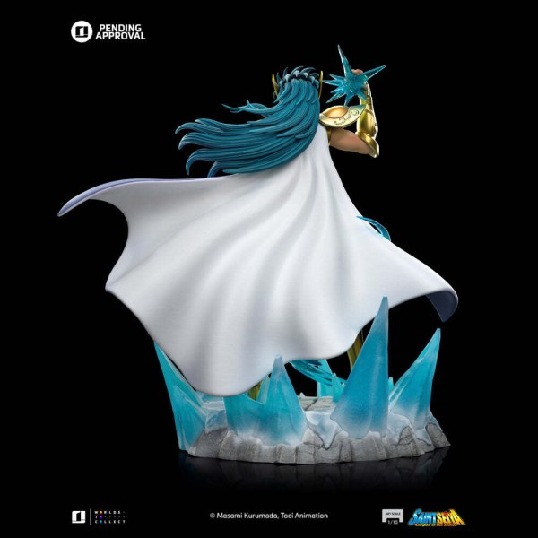 Estatua de los Caballeros del Zodiaco Escala de 10 1 de Acuario 28 cm