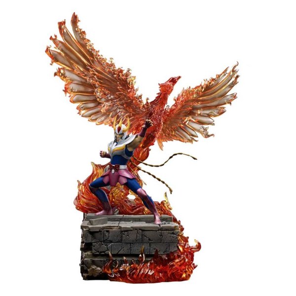 Estatua de los Caballeros del Zodiaco 1 Escala de Arte Deluxe Phoenix Ikki 41 cm