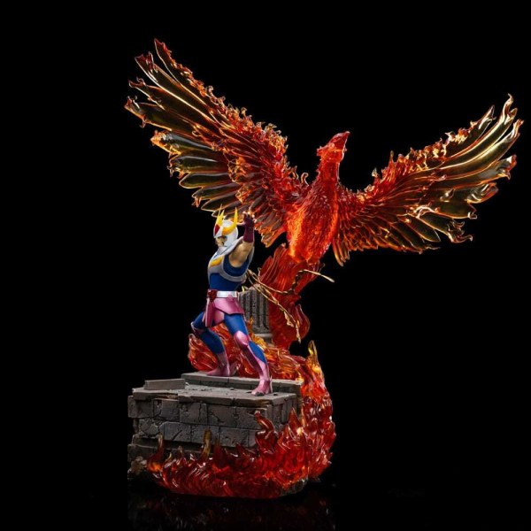 Estatua de los Caballeros del Zodiaco 1 Escala de Arte Deluxe Phoenix Ikki 41 cm