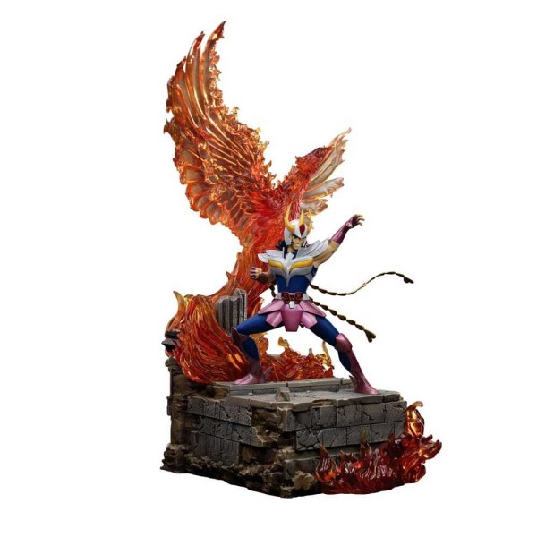 Estatua de los Caballeros del Zodiaco 1 Escala de Arte Deluxe Phoenix Ikki 41 cm