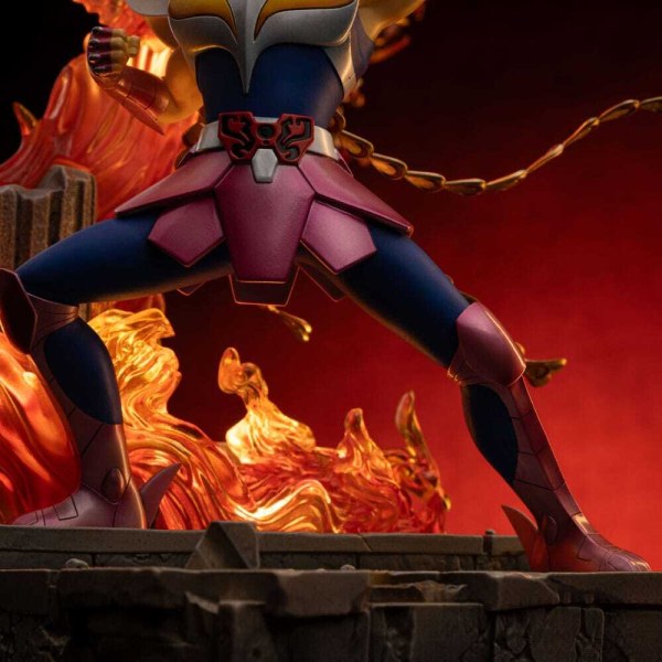 Estatua de los Caballeros del Zodiaco 1 Escala de Arte Deluxe Phoenix Ikki 41 cm