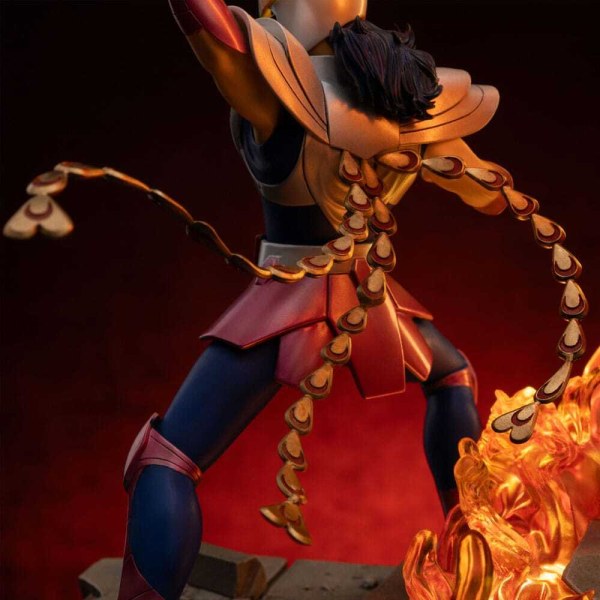 Estatua de los Caballeros del Zodiaco 1 Escala de Arte Deluxe Phoenix Ikki 41 cm
