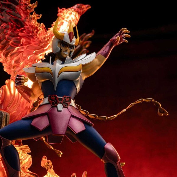 Estatua de los Caballeros del Zodiaco 1 Escala de Arte Deluxe Phoenix Ikki 41 cm