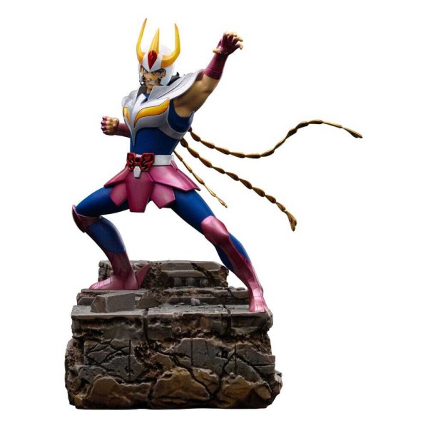 Estatua de los Caballeros del Zodiaco a escala 1 de Phoenix Ikki , 23 cm