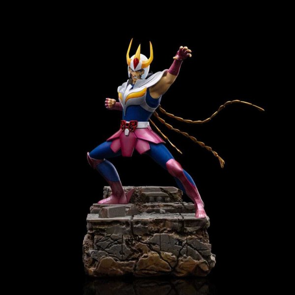 Estatua de los Caballeros del Zodiaco a escala 1 de Phoenix Ikki , 23 cm
