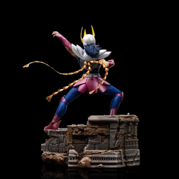 Estatua de los Caballeros del Zodiaco a escala 1 de Phoenix Ikki , 23 cm