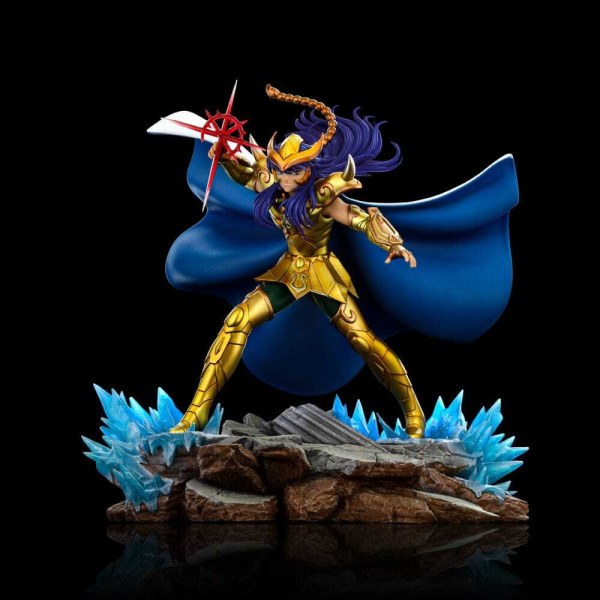 Estatua de los Caballeros del Zodiaco Escala de Arte 1 Escorpio Milo 24 cm