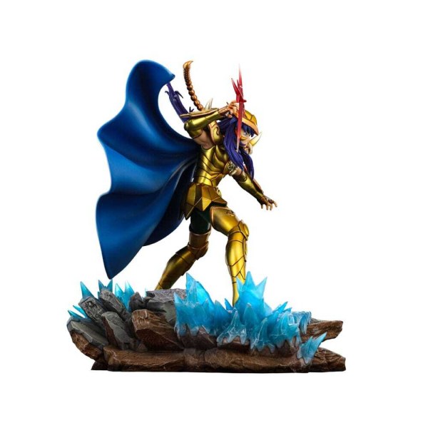 Estatua de los Caballeros del Zodiaco Escala de Arte 1 Escorpio Milo 24 cm