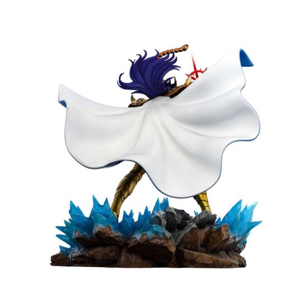 Estatua de los Caballeros del Zodiaco Escala de Arte 1 Escorpio Milo 24 cm