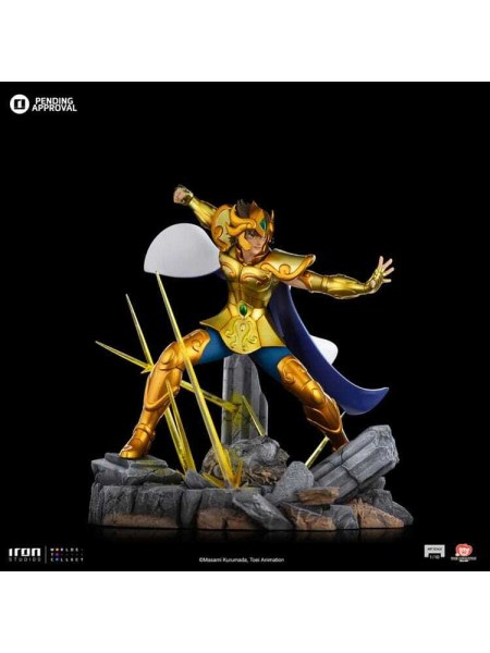 Estatua de los Caballeros del Zodiaco Escala de 10 1 Aiolia 24 cm