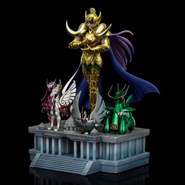 Los Caballeros del Zodiaco 1 10 Scale Aries Mu Deluxe 27 cm