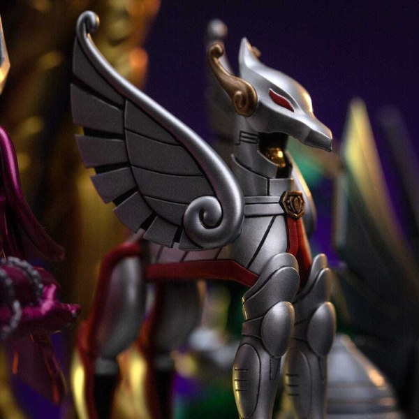 Los Caballeros del Zodiaco 1 10 Scale Aries Mu Deluxe 27 cm