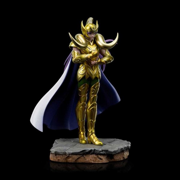Estatua de los Caballeros del Zodiaco Escala de Arte 1 Aries Mu 23 cm