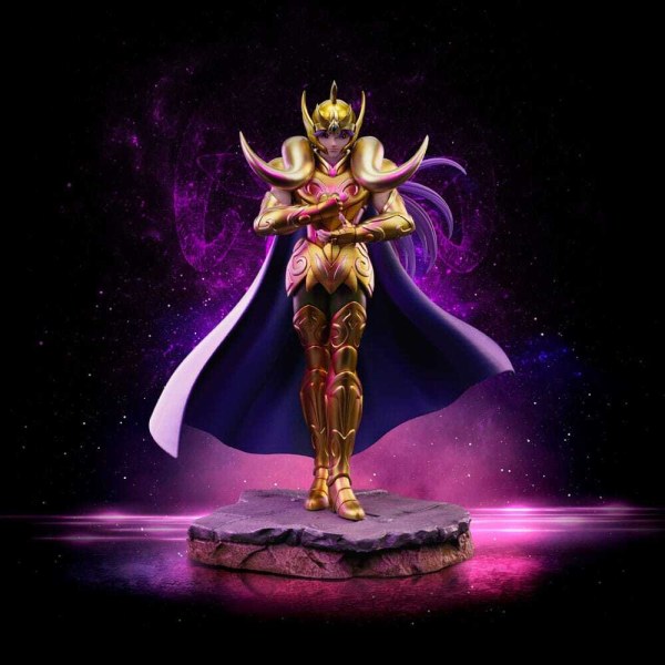Estatua de los Caballeros del Zodiaco Escala de Arte 1 Aries Mu 23 cm