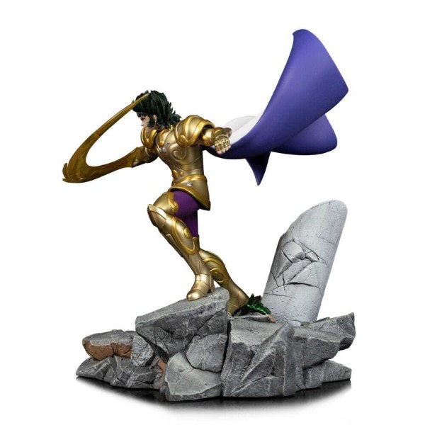 Estatua de los Caballeros del Zodiaco Escala de Arte 1 Capricornio Shura 25 cm