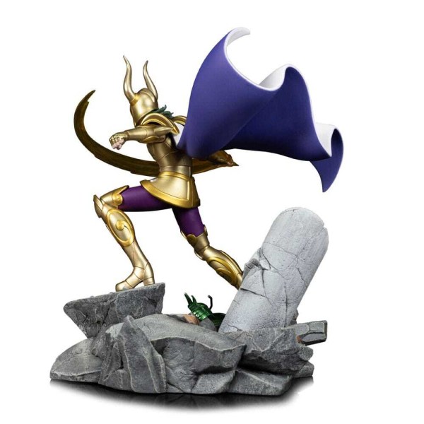 Estatua de los Caballeros del Zodiaco Escala de Arte 1 Capricornio Shura 25 cm