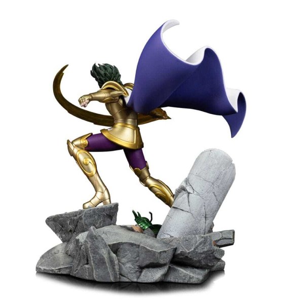 Estatua de los Caballeros del Zodiaco Escala de Arte 1 Capricornio Shura 25 cm