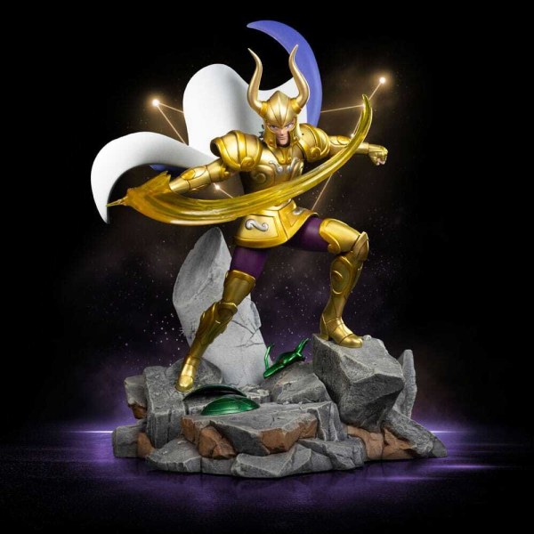 Estatua de los Caballeros del Zodiaco Escala de Arte 1 Capricornio Shura 25 cm