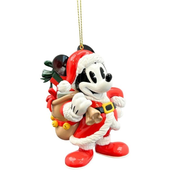 Adorno 3D Mickey vintage Santa - Disney