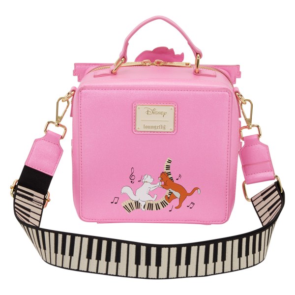 BOLSO BANDOLERA CON FIGURA DE PIANO DE LOS ARISTOGATOS - DISNEY LOUNGEFLY