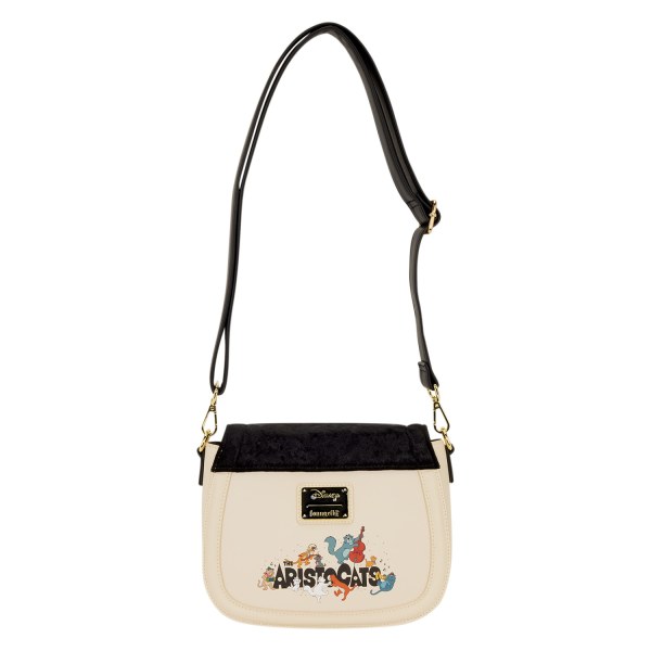 BOLSO BANDOLERA CON CHARM DE LOS ARISTOGATOS - DISNEY LOUNGEFLY