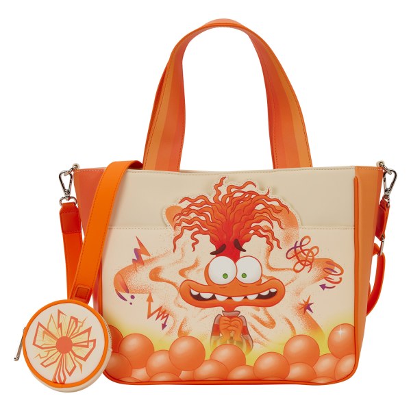 BOLSA TOTE CON MONEDERO PARA LA ANSIEDAD DE INTENSA MENTE 2 - DISNEY PIXAR LOUNGEFLY