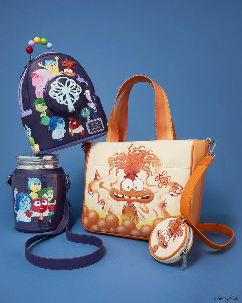 BOLSA TOTE CON MONEDERO PARA LA ANSIEDAD DE INTENSA MENTE 2 - DISNEY PIXAR LOUNGEFLY